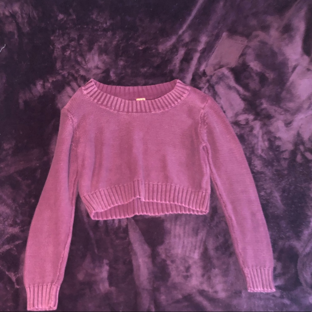 Sweater Crop Top